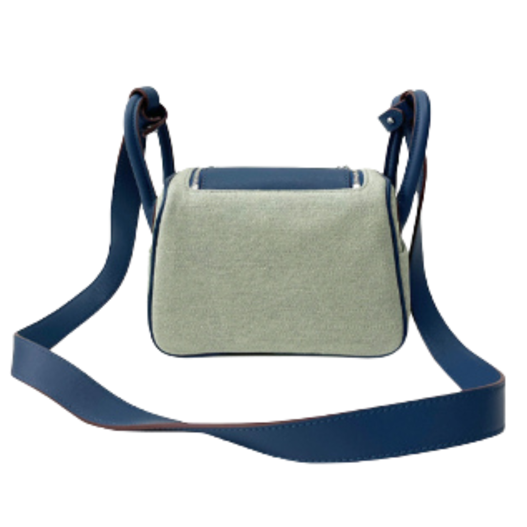 Blue Denim Cuddle Fluff Bag