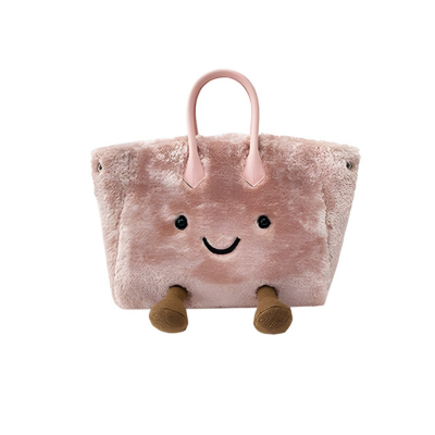 Classic Rosewood Fluff Zip Bag