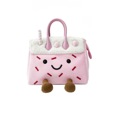 Classic Strawberry Milkshake Fluff Zip Bag