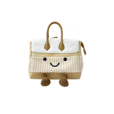 Classic Vanilla Blanc Fluff Zip Bag