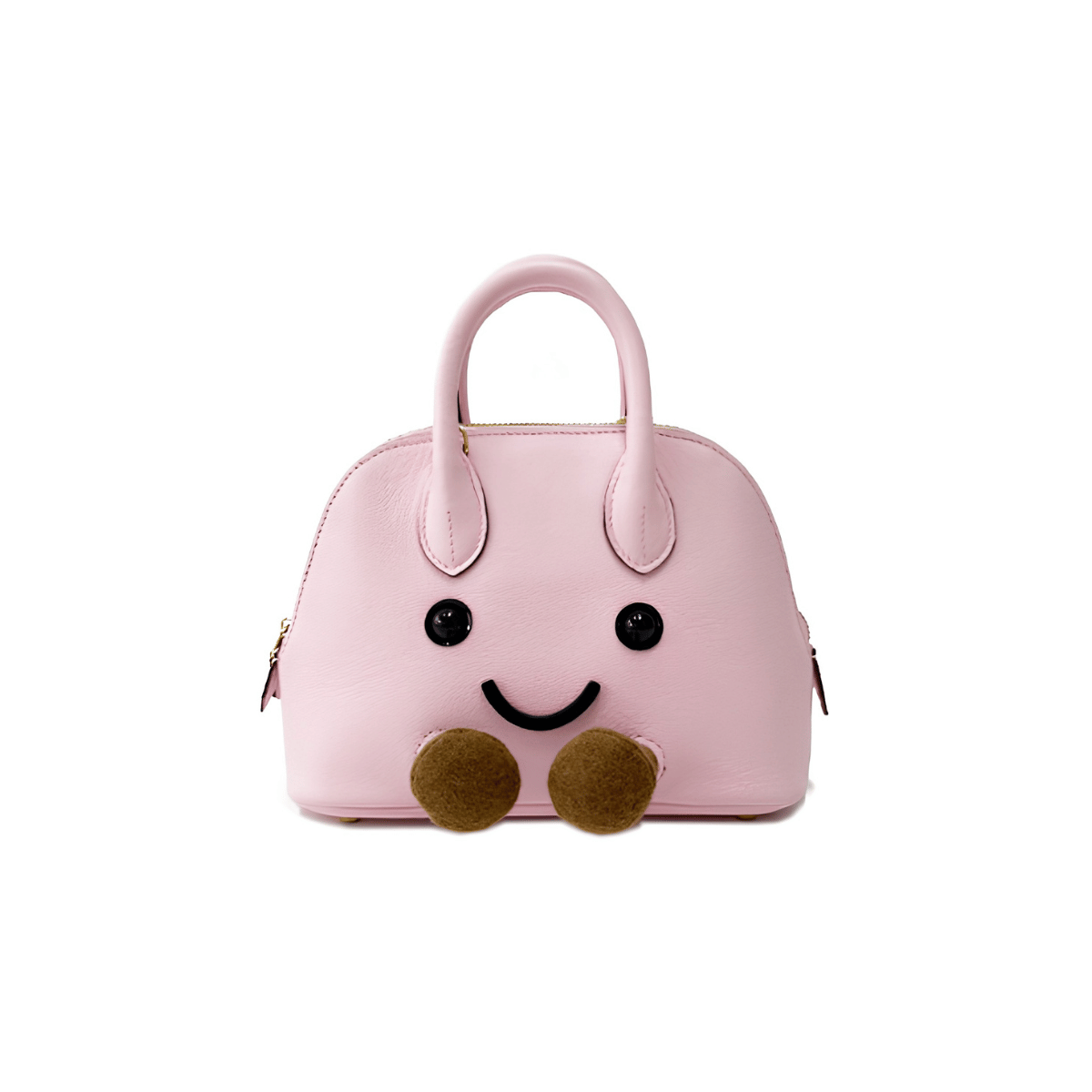 Blush Pink Dome Fluff Bag