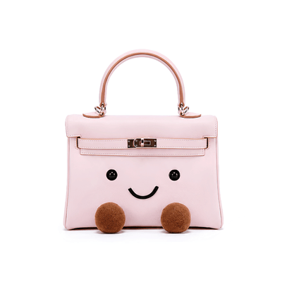 Classic Petal Rose Fluff Clarette Bag