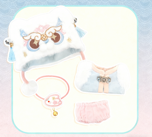 SP Lunar Lion Dance Winter Outfit Set | Fits Skull Panda Plush V1 V2 V3