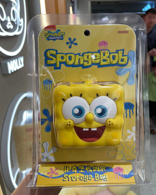 Spongebob Storage Bag Popmart Gong