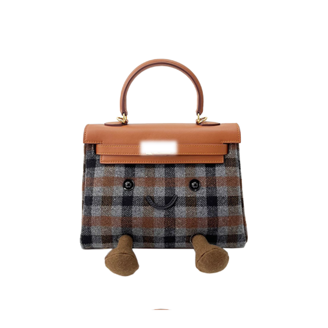 Classic Slate Fluff Clarette Bag