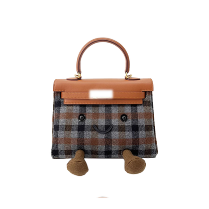 Classic Slate Fluff Clarette Bag