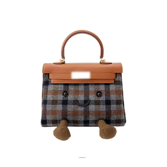 Classic Slate Fluff Clarette Bag