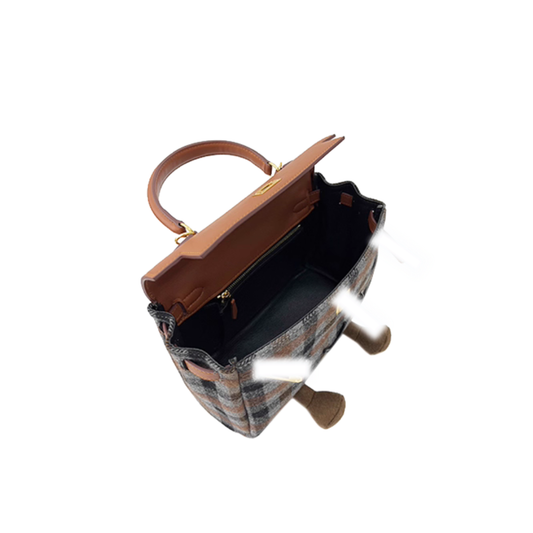 Classic Slate Fluff Clarette Bag