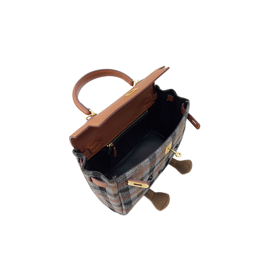 Classic Slate Fluff Clarette Bag