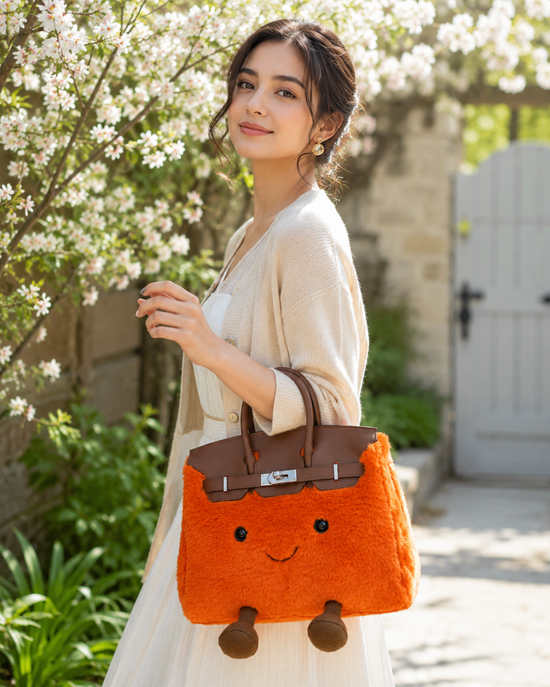Classic Orange Fluff BK Bag