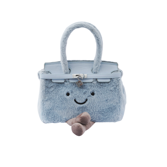 Classic Cloud Blue Pluffy BK Bag