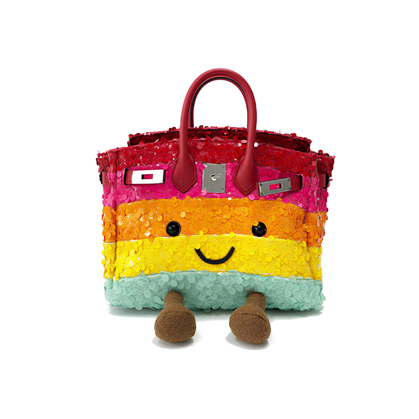 Classic Rainbow Sparkle Fluff BK Bag