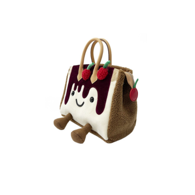 Classic Berry Brioche Fluff Zip Bag