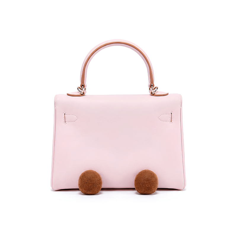 Classic Petal Rose Fluff Clarette Bag
