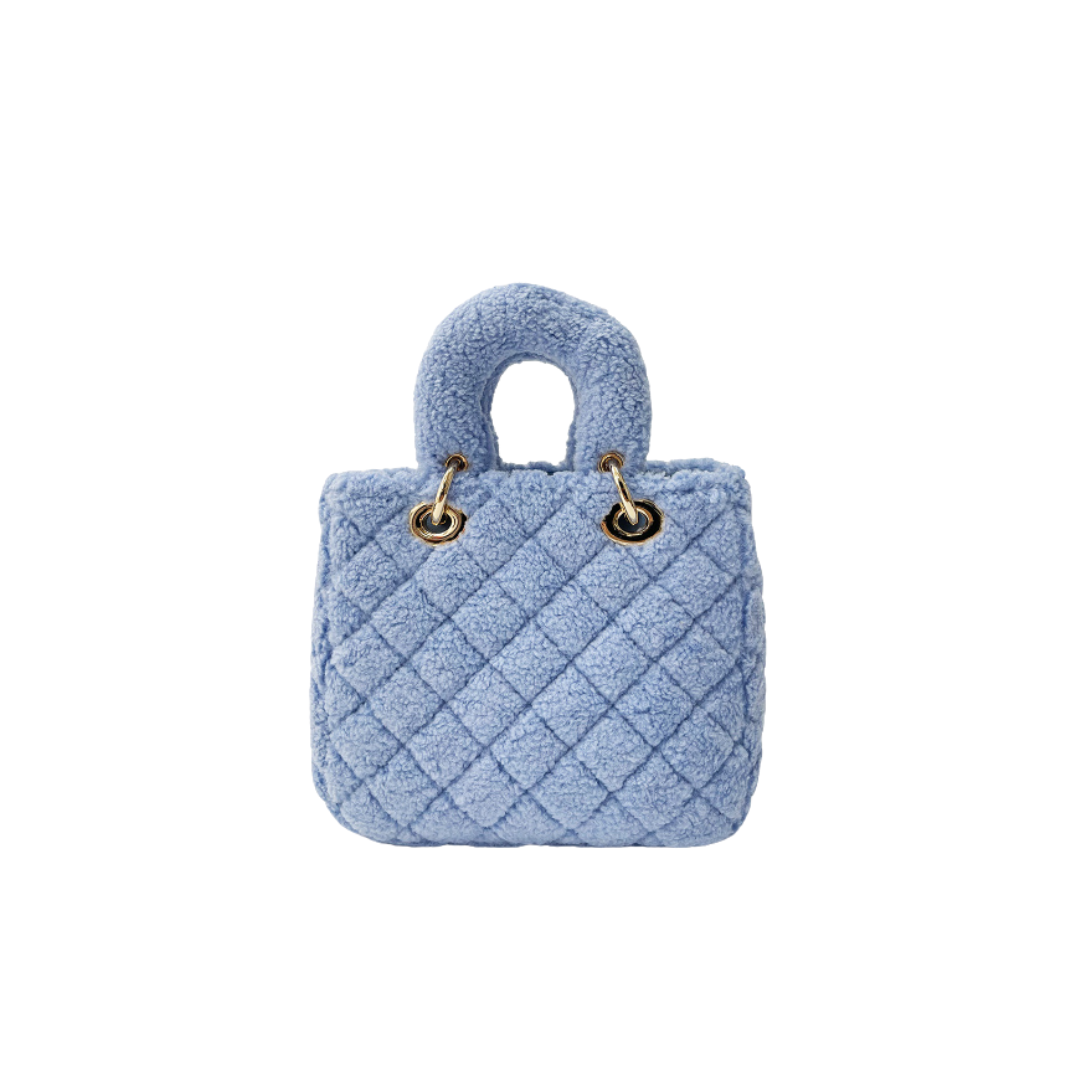 Classic Cloud Blue Lady Fluff Bag