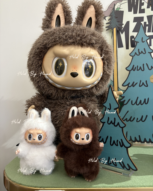 Custom Labubu Mini Zimomo and Angel in Cloud