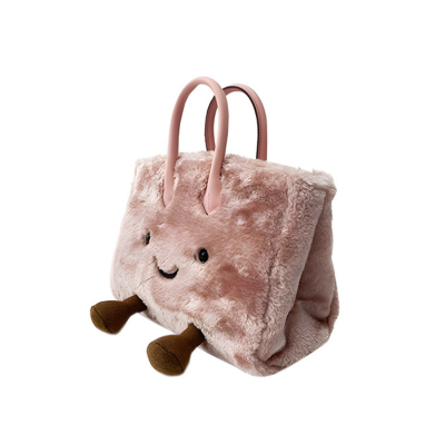 Classic Rosewood Fluff Zip Bag