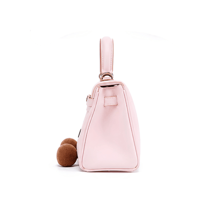 Classic Petal Rose Fluff Clarette Bag
