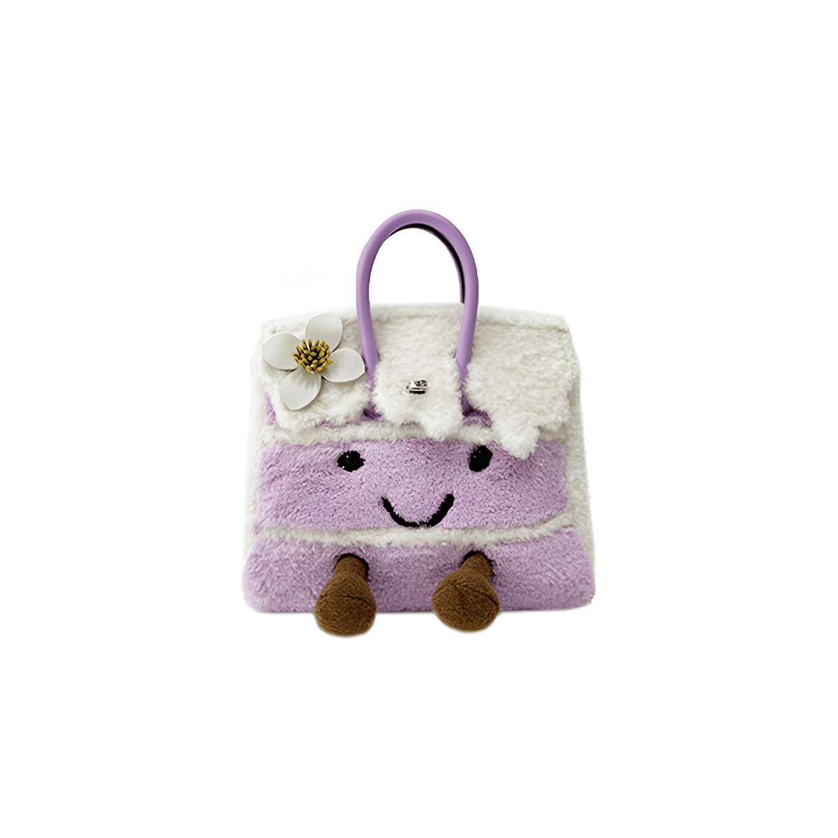 Petite Lavender Daisy Fluff Melt BK Bag