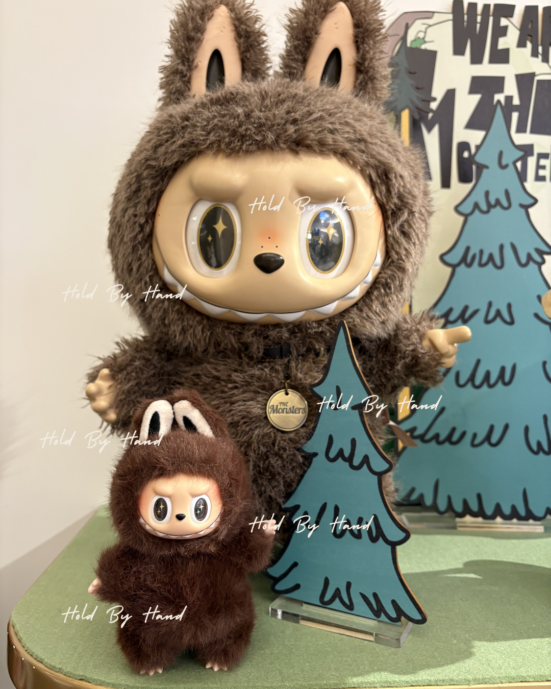 Custom Labubu Mini Zimomo and Angel in Cloud
