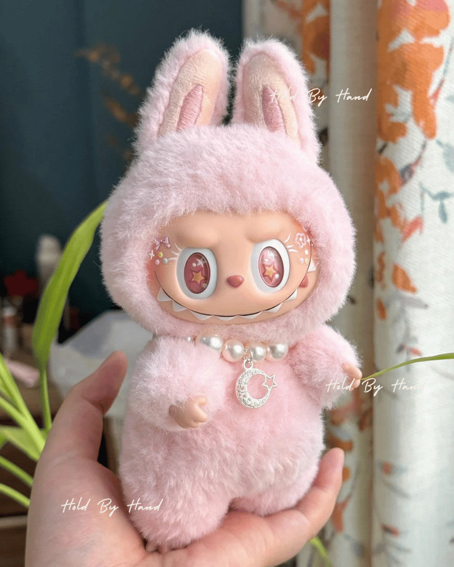 Custom Labubu Pink Dragon and Angel