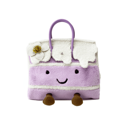 Large Lavender Daisy Fluff Melt BK Bag