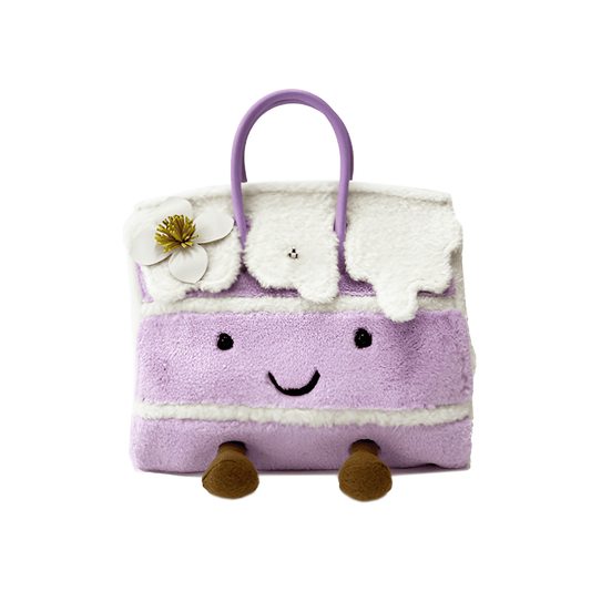 Large Lavender Daisy Fluff Melt BK Bag