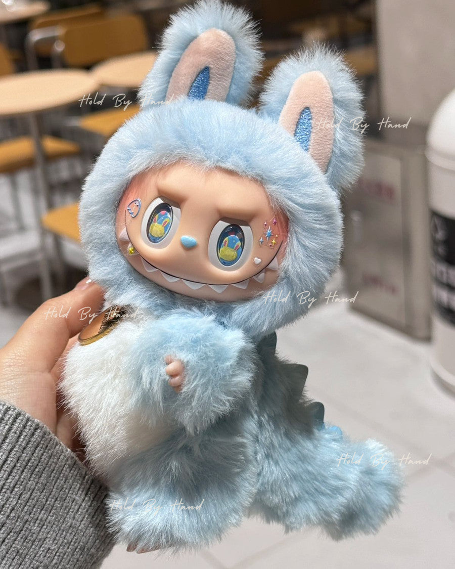 Custom Labubu Pink Dragon and Angel – Hold By Hand