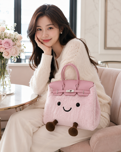Classic Chouchou Pink Fluff BK Bag