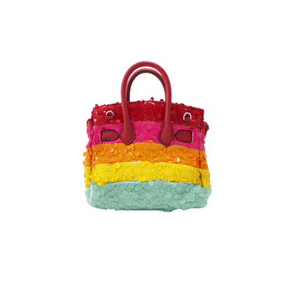 Petite Rainbow Sparkle Fluff BK Bag