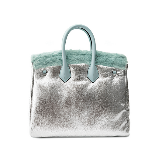 Classic Mint Silver Fluff Melt BK Bag