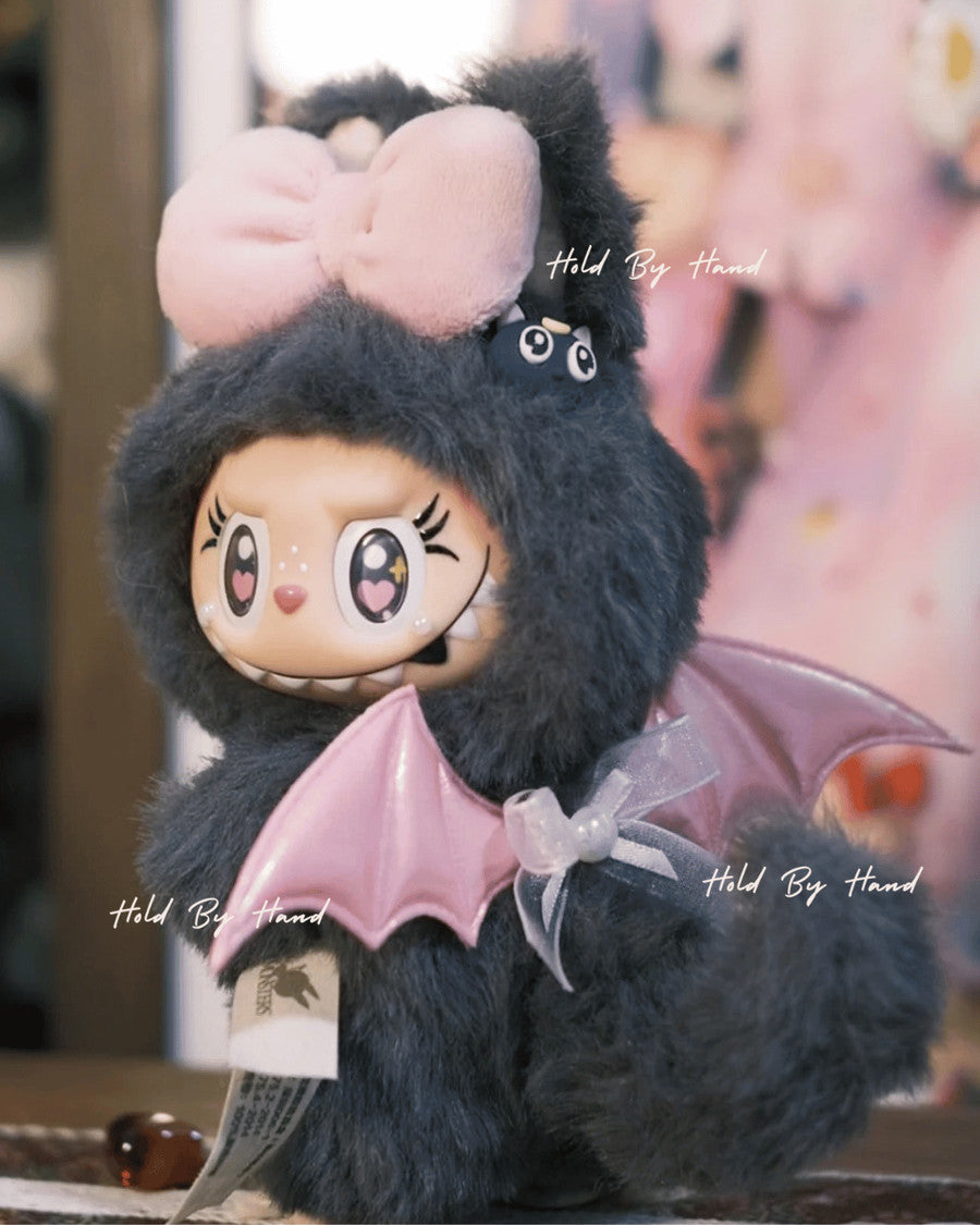 Custom Labubu Pink Dragon and Angel