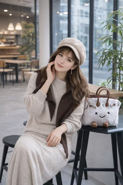 Classic Grey Fluff BK Bag