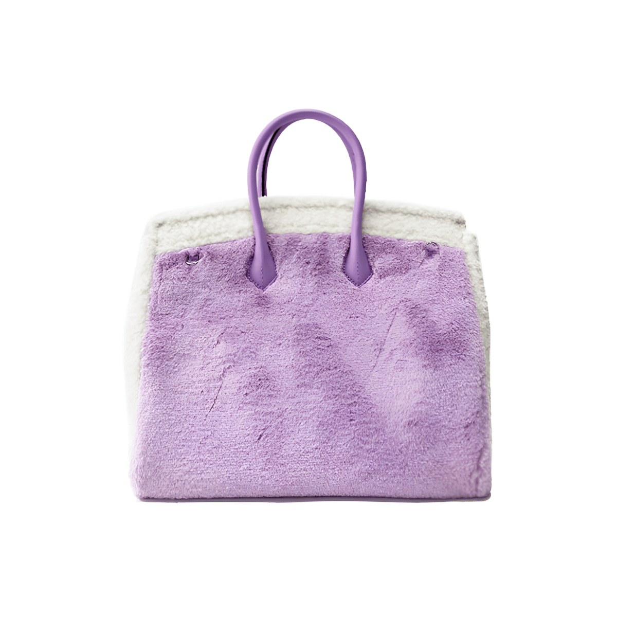 Large Lavender Daisy Fluff Melt BK Bag