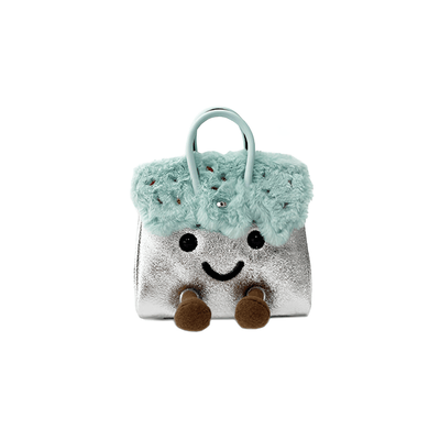 Petite Mint Silver Fluff Melt BK Bag