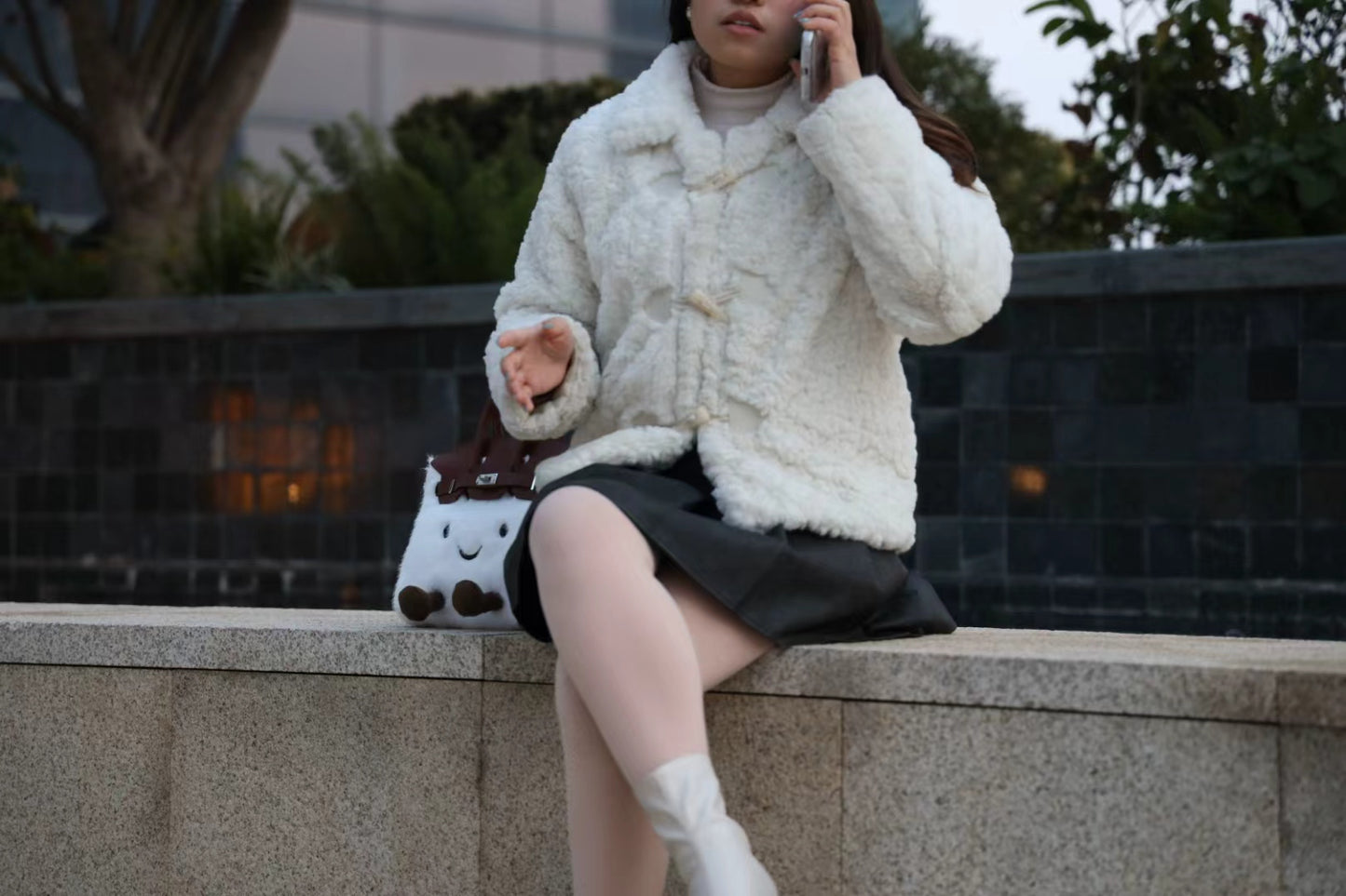 Classic Snowdrop Fluff BK Bag