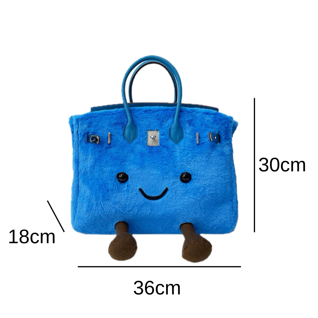 Grande Blue Fluff BK Bag