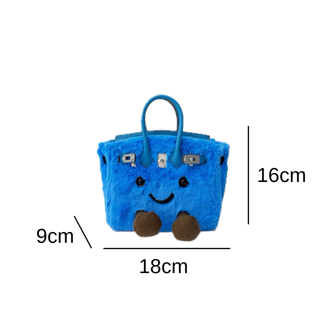 Grande Blue Fluff BK Bag