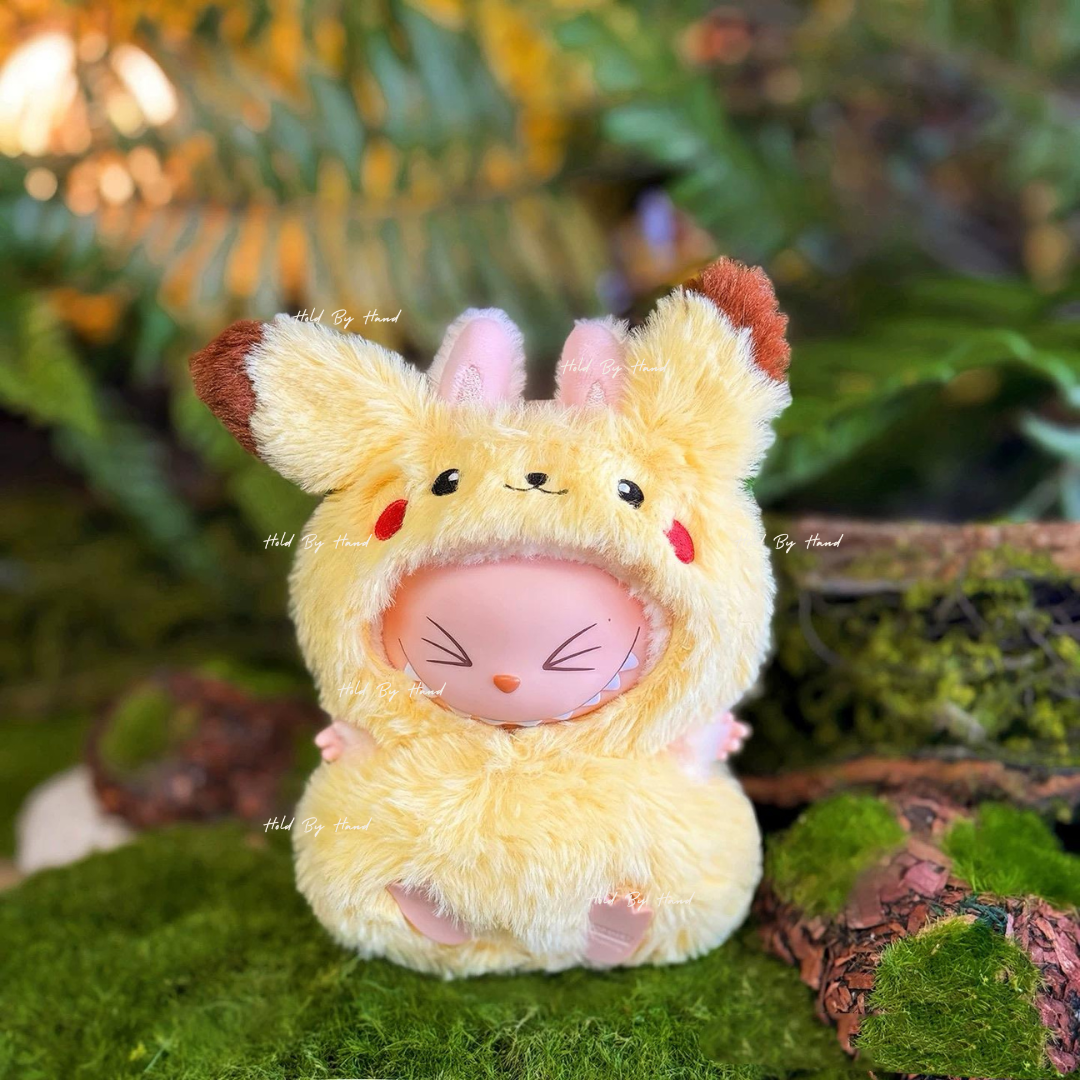 Labubu Pokemon Inspired Outfit Pikachu Evee