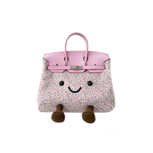 Classic Rose Leopard BK Bag