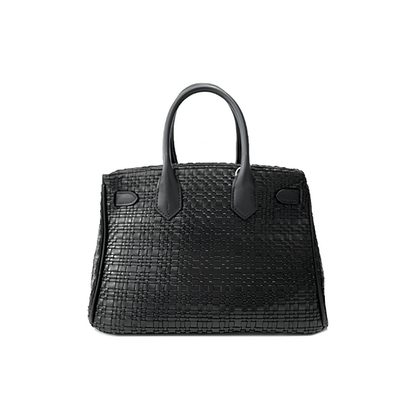 Classic Black Woven Fluff BK Bag
