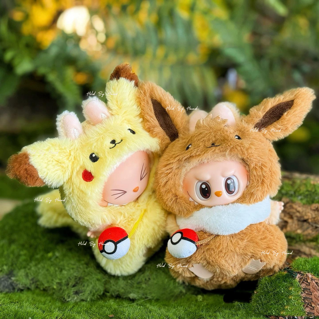Labubu Pokemon Inspired Outfit Pikachu Evee