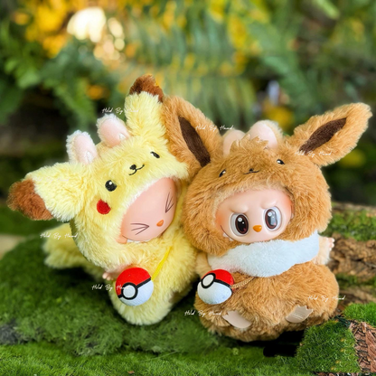 Labubu Pokemon Inspired Outfit Pikachu Evee