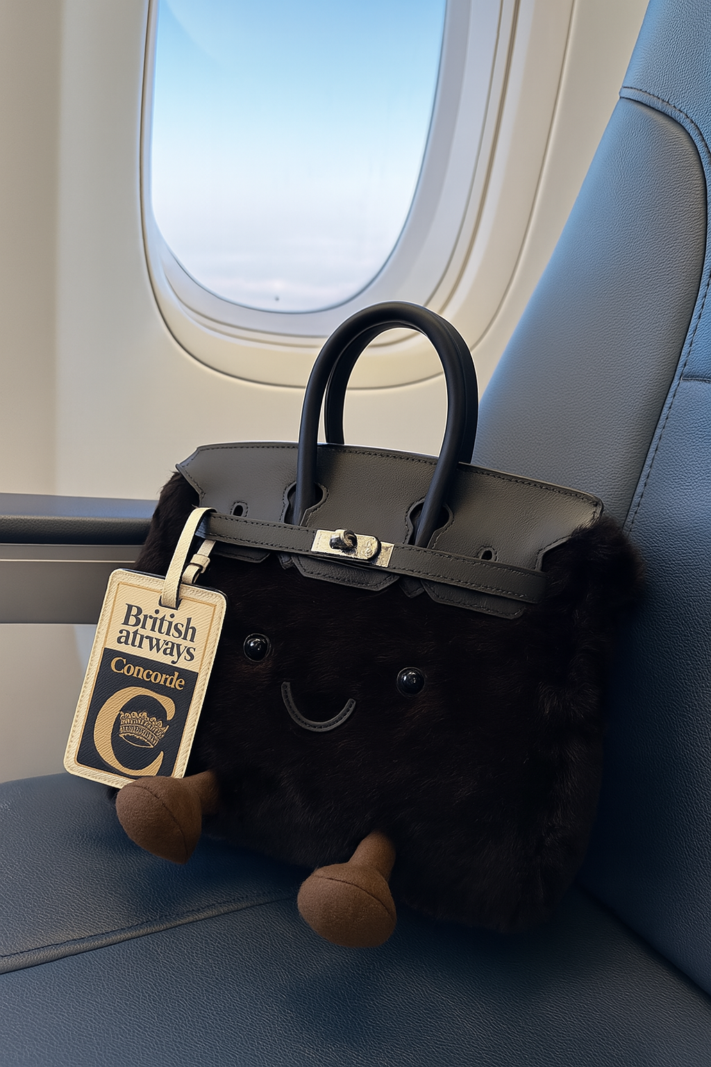 Classic Noir Fluff BK Bag