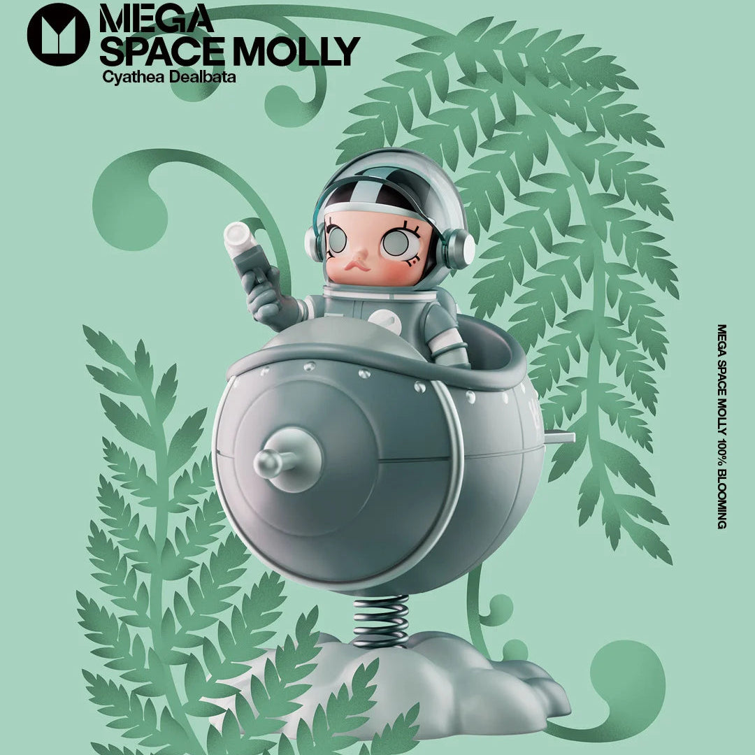 MEGA Space Molly 100% Blooming Series Peony Figurine - 绽放