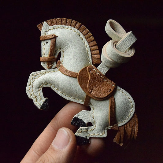 Equinox Horse Leather Charm