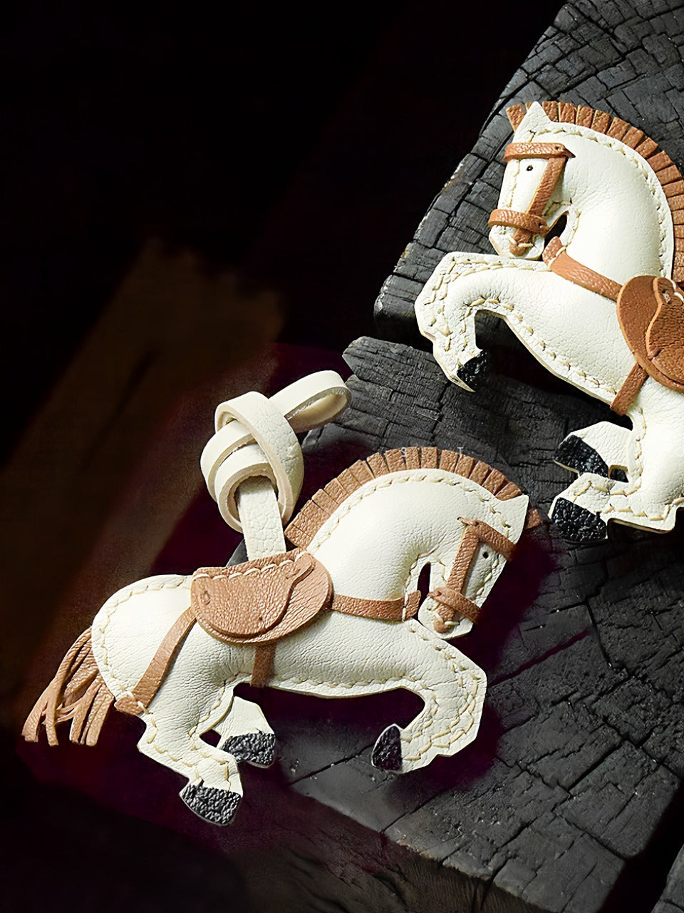 Equinox Horse Leather Charm