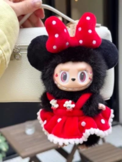Custom Labubu Mickey and Minnie Mouse