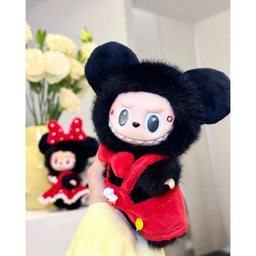 Custom Labubu Mickey and Minnie Mouse