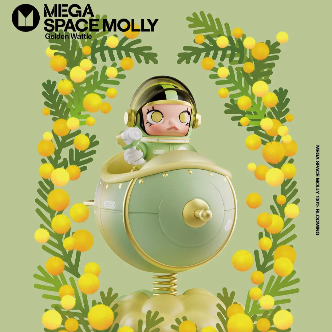 Mega Space Molly 100% Blooming Series - Golden Wattle Limited Australia